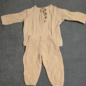 LouLou & Company Muslin Play Set - Grey - 6-12mo